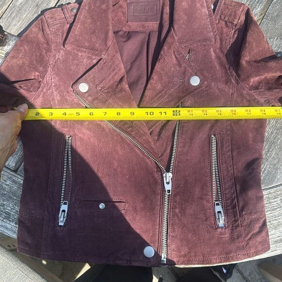 Blank NYC Suede Maroon Jacket - Picture 8 of 12